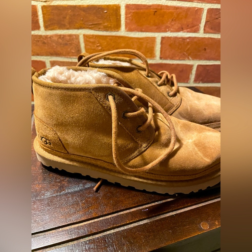 UGG Lace Up Moccasins. Never worn, size 7 US, 38 EU